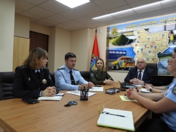 Учебное занятие в рамках Республиканской акции «Единый день безопасности»