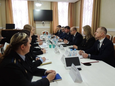 Рабочая встреча по вопросам исполнительного производства в Минской области