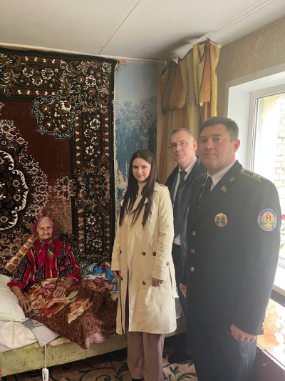 Встреча с ветераном Великой Отечественной войны в преддверии Дня Победы