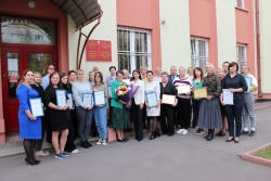 В День архивиста Светлана Мацкевич посетила Государственный архив Минской области