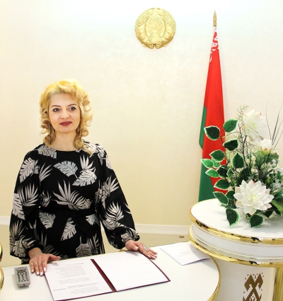 Интервью с начальником отдела загс Копыльского райисполкома Викторией Сергеевной Траянович