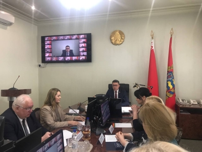 Министр юстиции Евгений Коваленко побывал с рабочим визитом в Минском облисполкоме