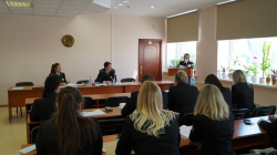 Состоялось рабочее совещание с сотрудниками органов принудительного исполнения Минской области о подведении итогов работы за 2021 год и обсуждении предлагаемого проекта изменений и дополнений в Конституцию Республики Беларусь.